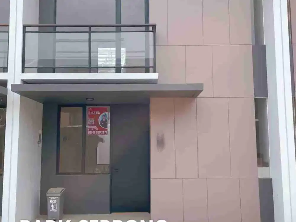 Disewakan Rumah 2 Lantai Park Serpong Nempel Gading Serpong Dan Aryana