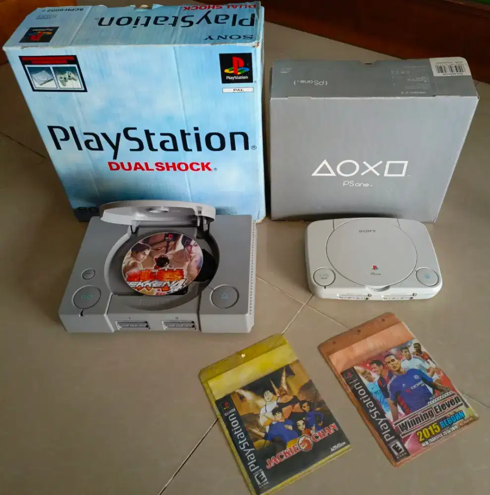 PS1 Slim dan Fat (Gress SONY)