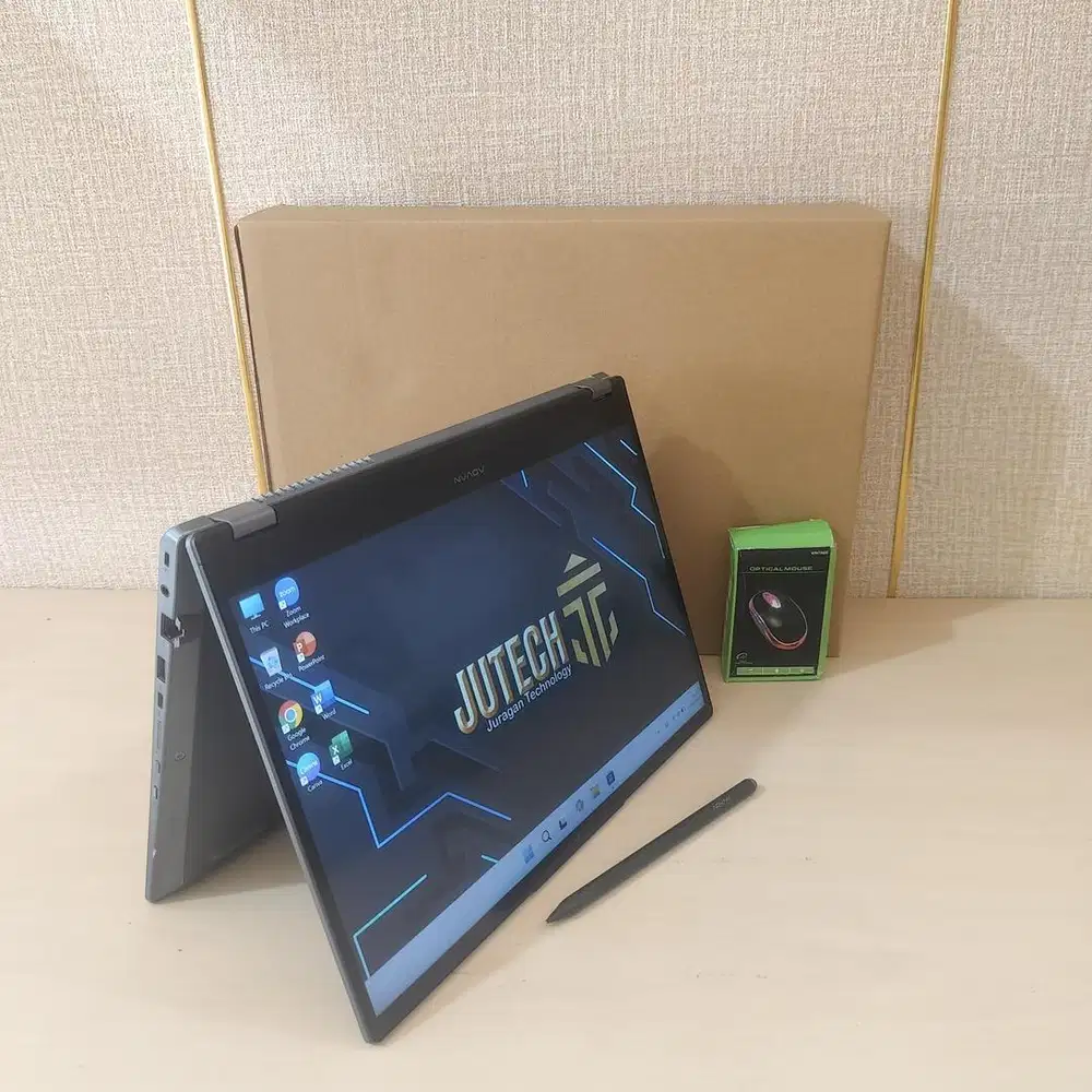 2IN1 LAPTOP ADVAN 360 STYLUS PRO 1401 SLIM CORE i3 GEN 12 RAM 12GB