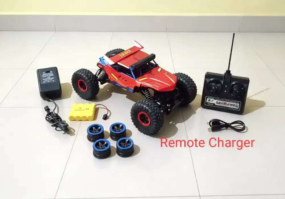 mainan mobil remote 4WD offroad