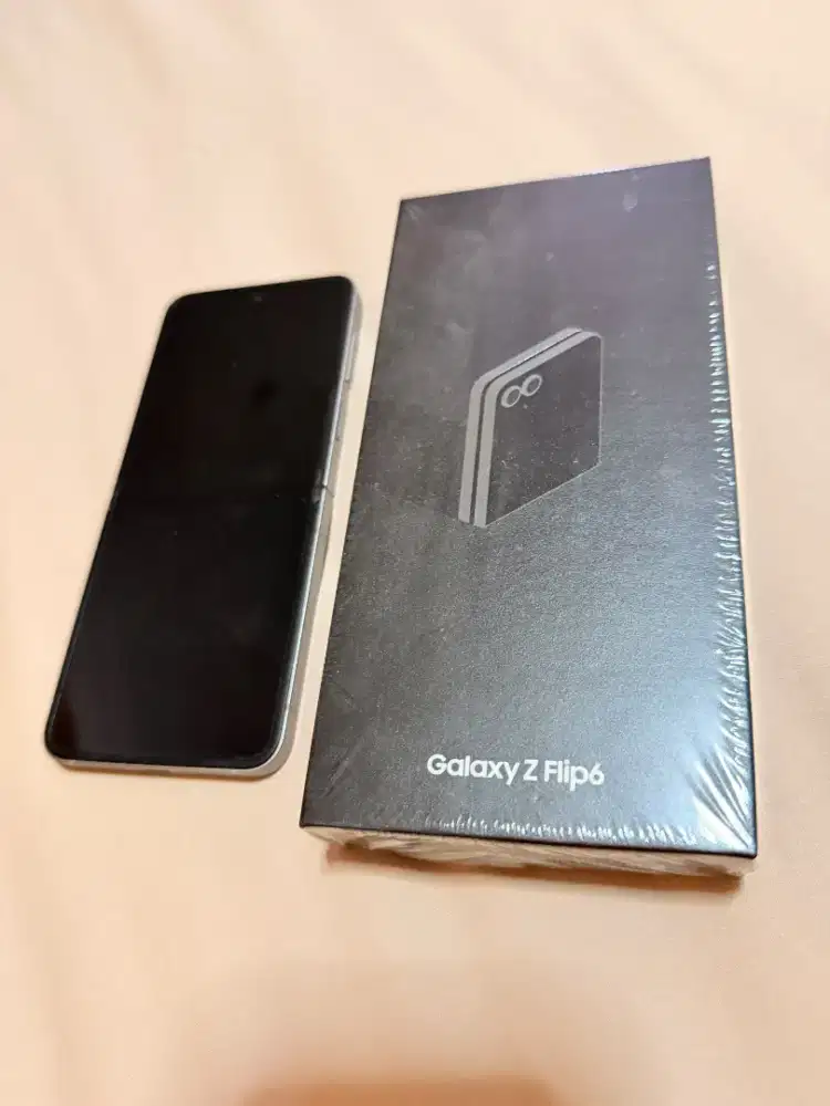 Jual Samsung Flip 6 Silver 12/256