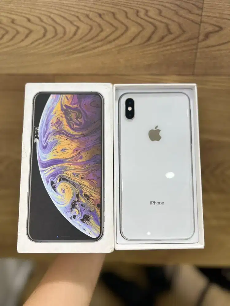 iPhone XS Max 64GB Silver BH 100% (2628)