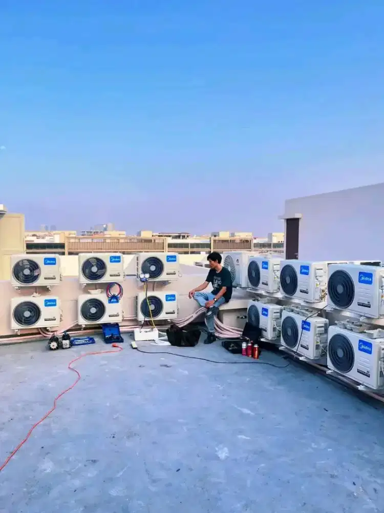 Jasa Service AC, Bongkar pasang AC, Service mesin cuci & Kulkas