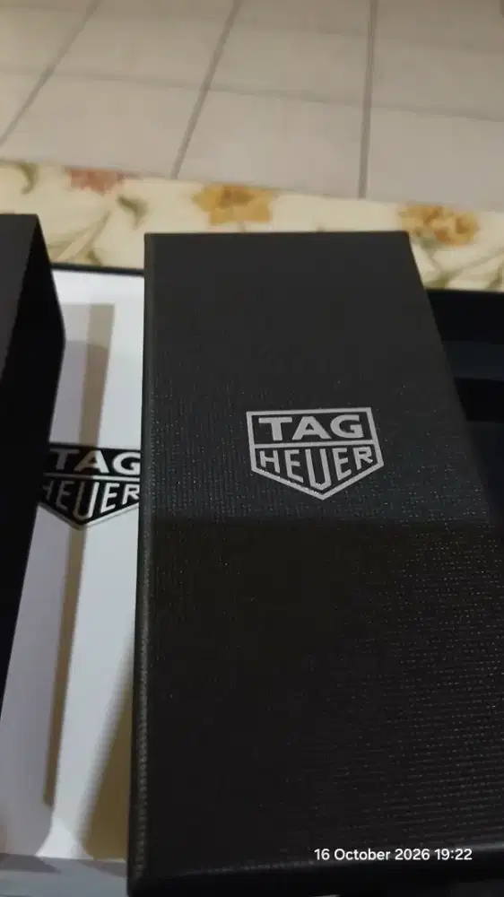 Black Rubber Strap Tag Heuer Connected Calibre E4 42mm