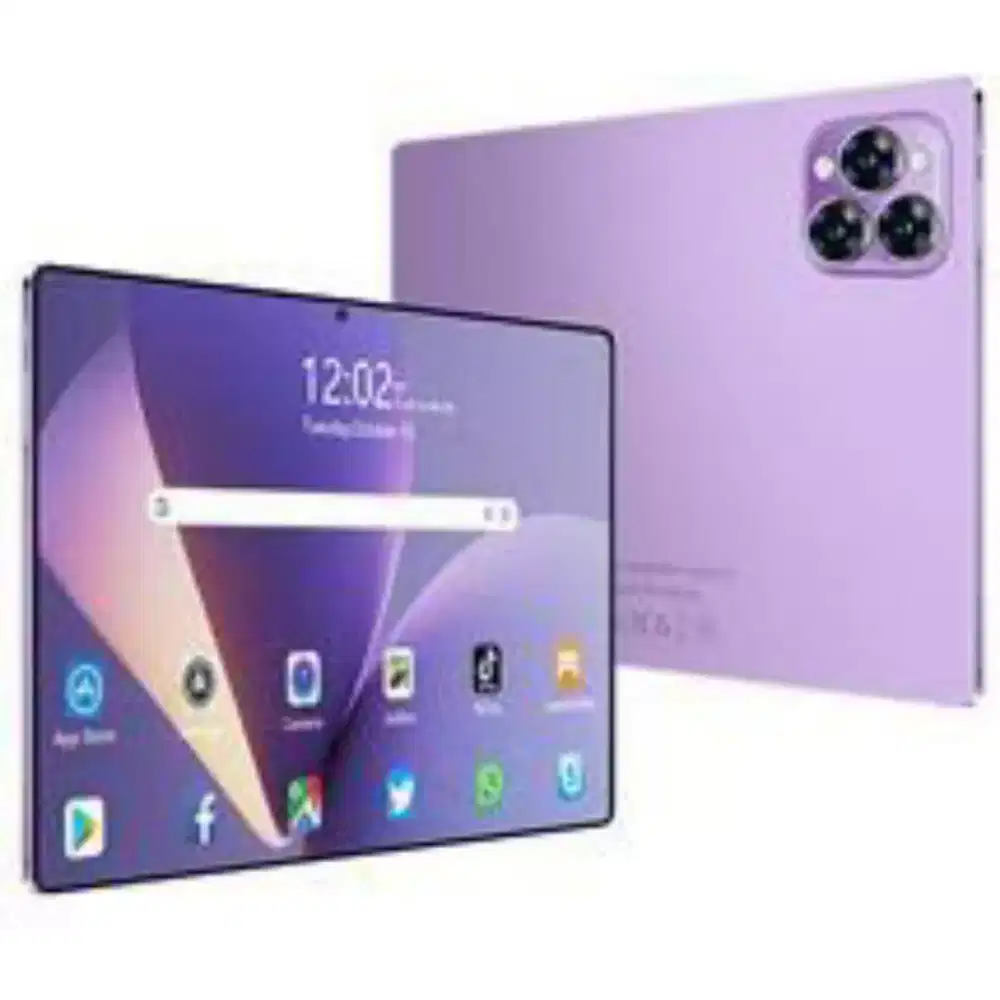 Di jual tablet hancdon baru 1 minggu warna ungu