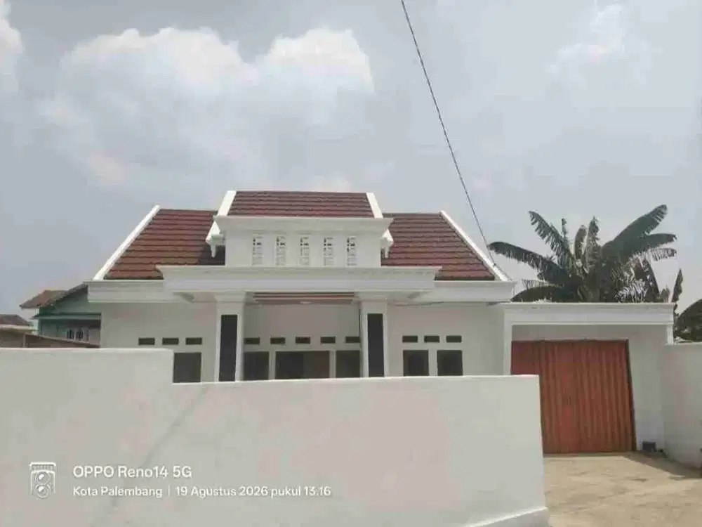 jual rumah baru 6 bulan harga murah