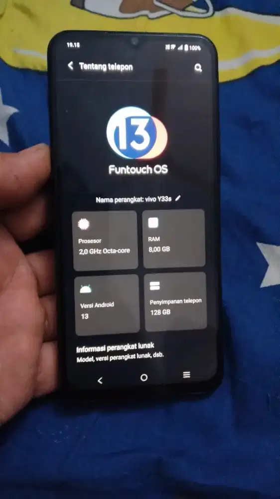 Vivo y33s Ram 8gb
