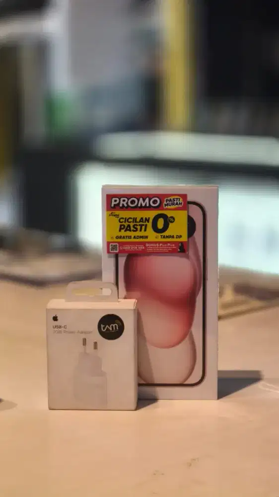 IPHONE 15 DISKON 1,5JT BISA KREDIT BUNGA 0%