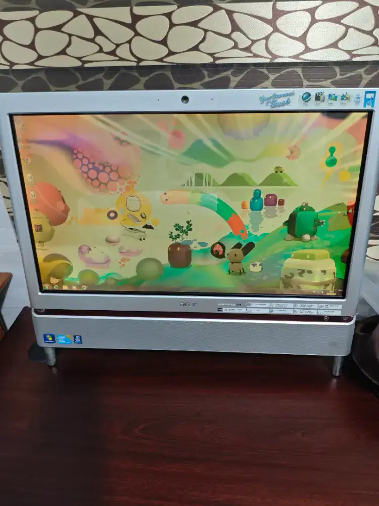 Jual PC Acer z5710 aio(all in one PC)touch screen