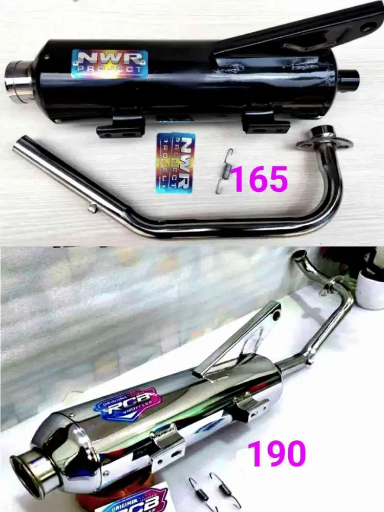 Knalpot Standar Racing All Beat Scoopy Spacy Deluxe