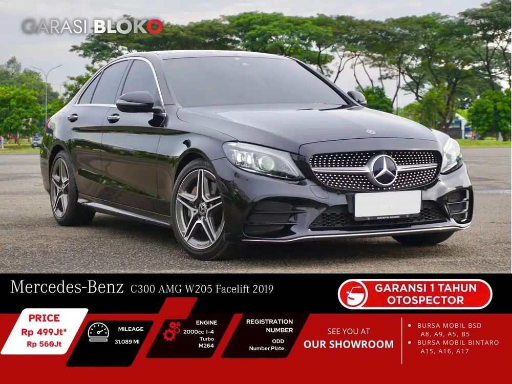Mercedes Benz C300  W205 Facelift AMG 2019