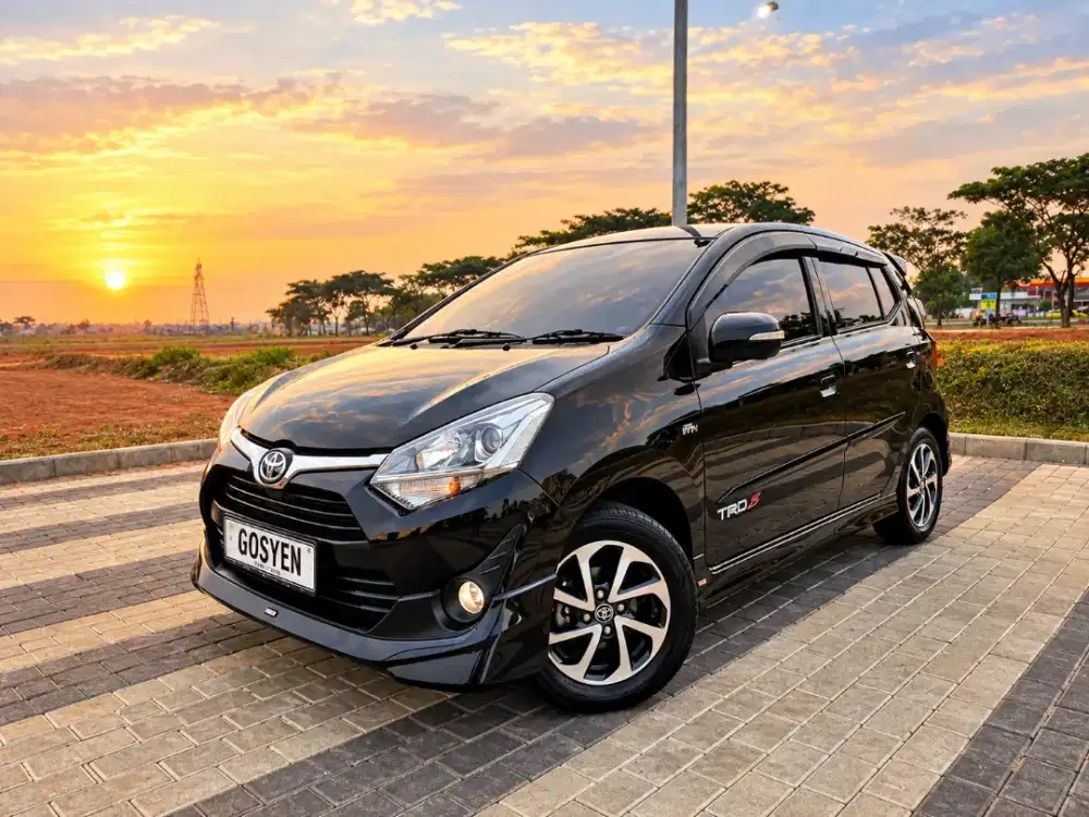 AGYA S TRD MATIC 2018 KM 44RIBU SIAP PAKAI