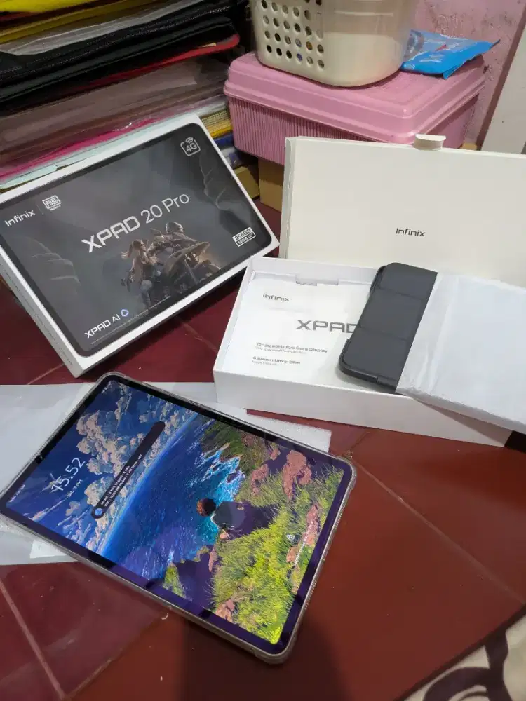 Xpad 20 Pro 8/256 - Fullset Mulus Like New - Siap pakai