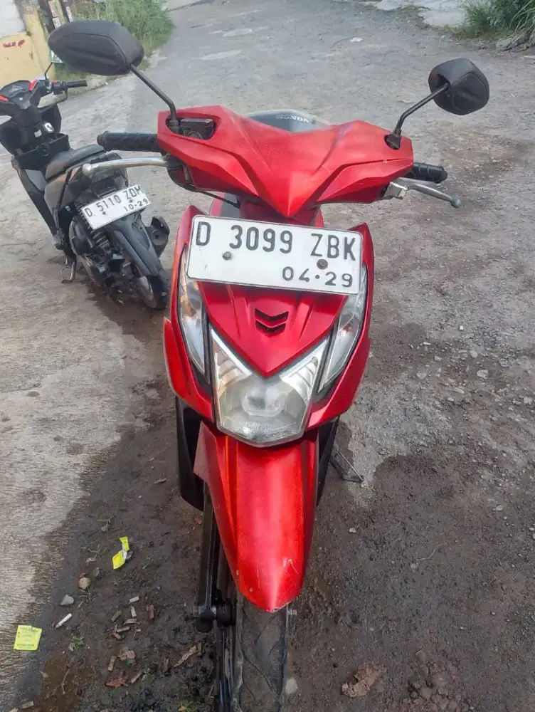 Jual Honda Beat 2014 Merah