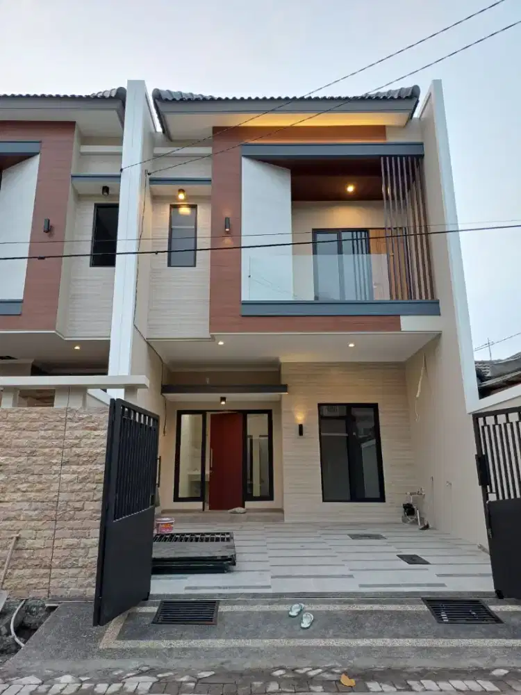 Rumah baru gress minimalis modern Nirwana Eksekutif