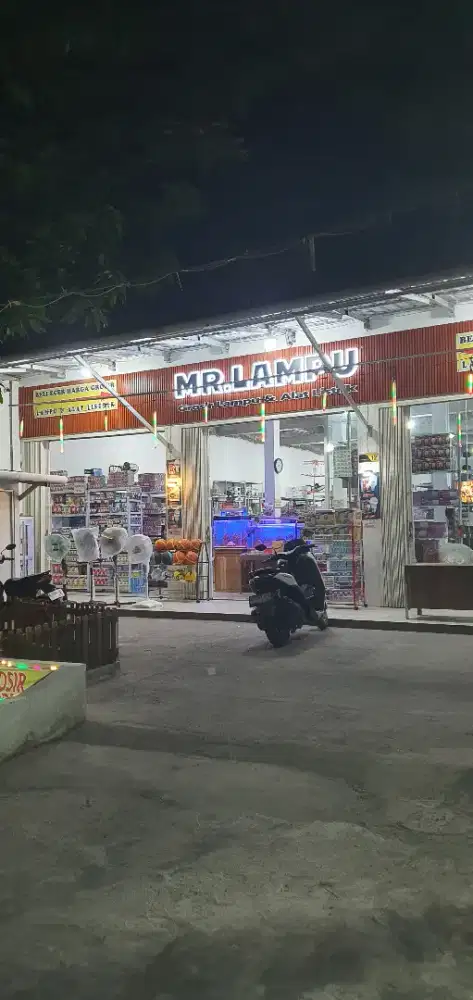 Dijual Usaha Toko + Barang Dagangan (nilai >500jtan). Omzet 100jt