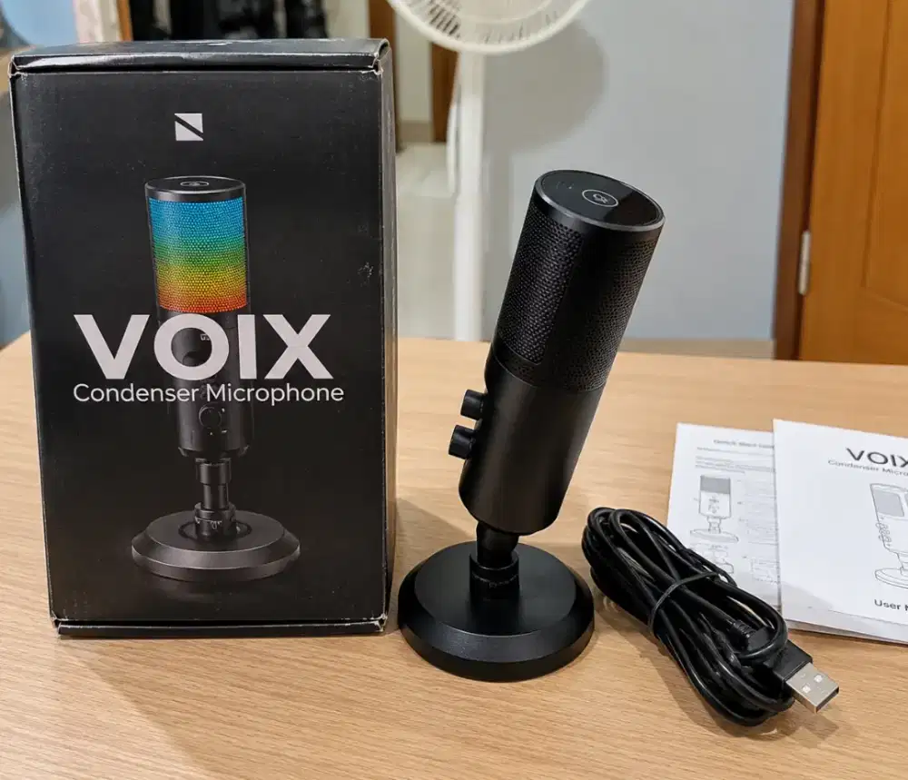VOIX Condenser Microphone Complete Set Baru