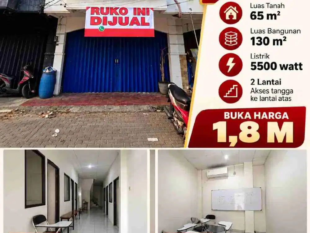 Ruko Ex Bimbel di Galaxy Bekasi