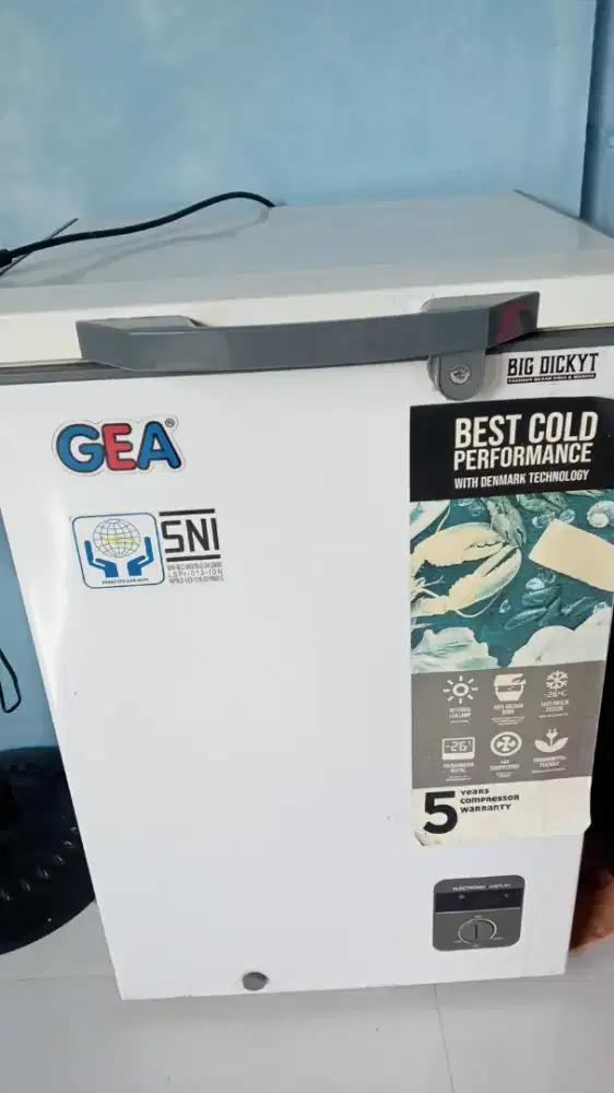 Frezer box  ukuran 100liter