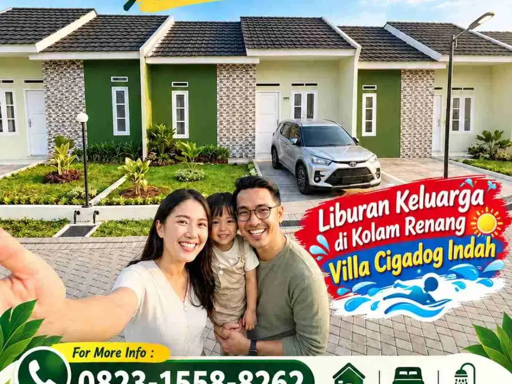 Dijual Rumah Subsidi dekat Stasiun Parungkuda