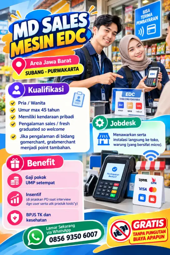 SALES MESIN EDC