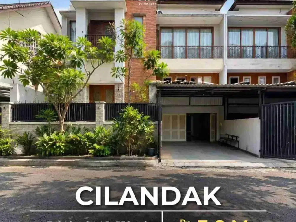 Cilandak Fatmawati Modern Tropical House Dalam Komplek Dekat Stasiun MRT