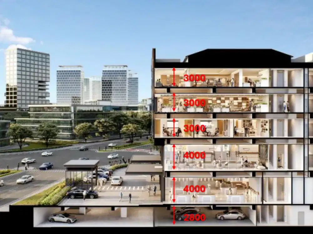 Dijual Navapark Business Suites Type A BSD City Sampora Cisauk Tangerang Banten