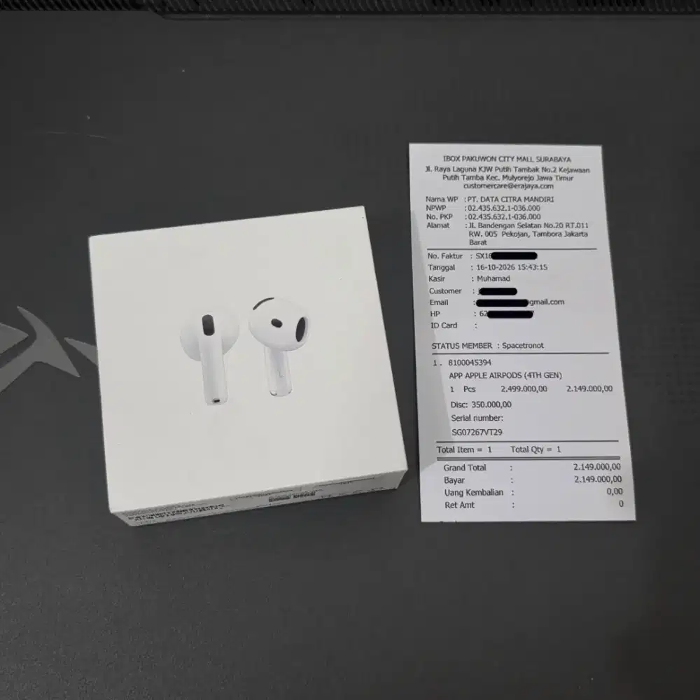 Airpods Gen 4 Ibox New Segel Resmi