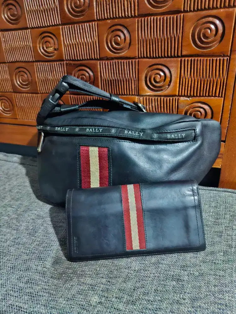 Preloved WB Bally & Dompet Bally original
