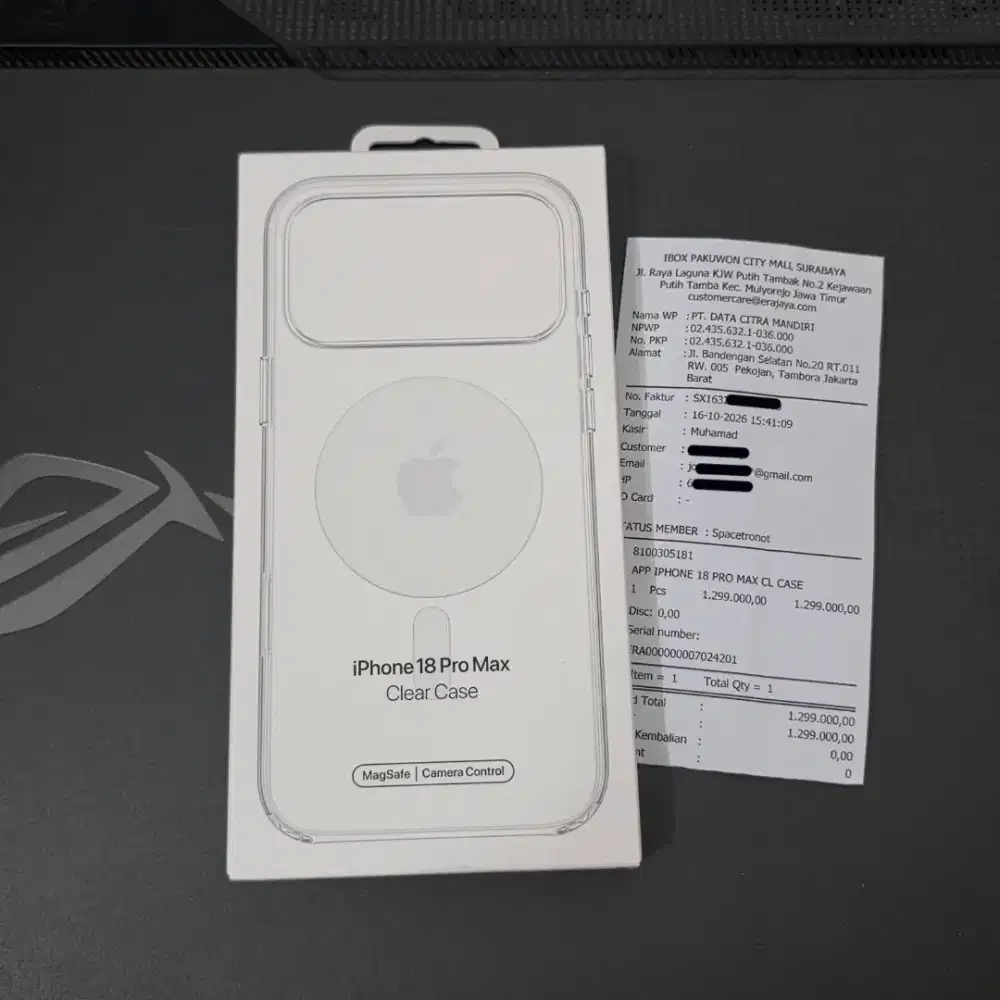 Iphone 18 Pro Max Clear Case Original ibox