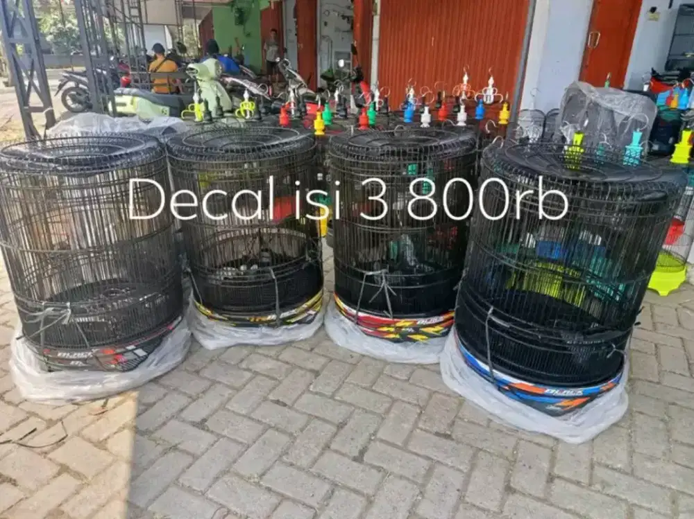 kandang sangkar murai pvc no 1/2/3