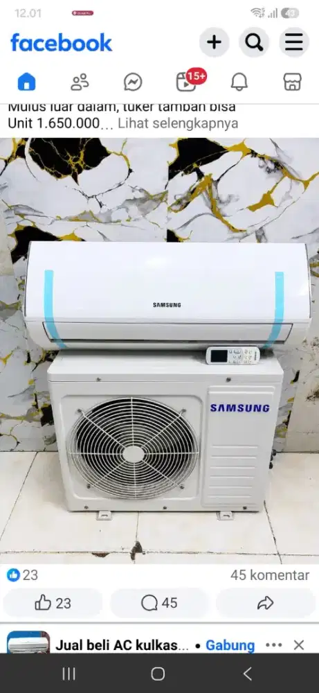 Terima ac bekas,rusak,mati total dll satuan borongan siap tampung
