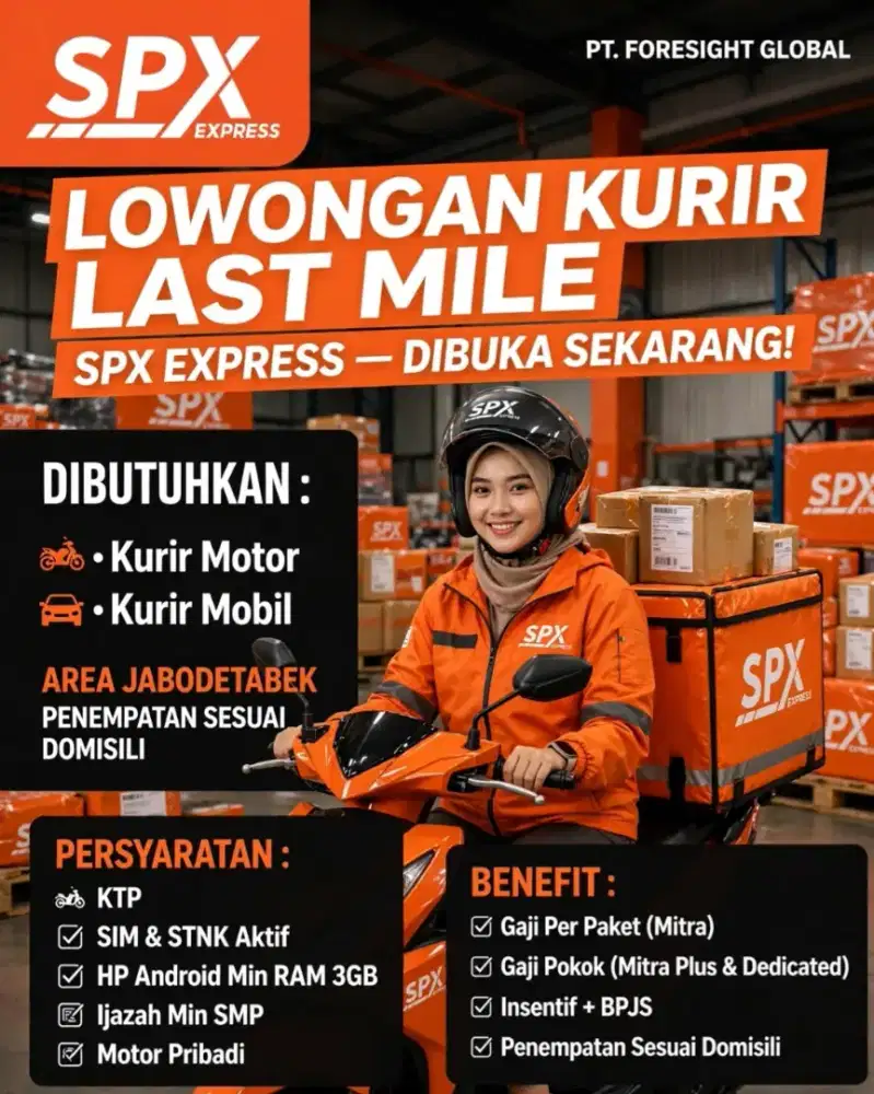 Loker kurir spx Express jakarta
