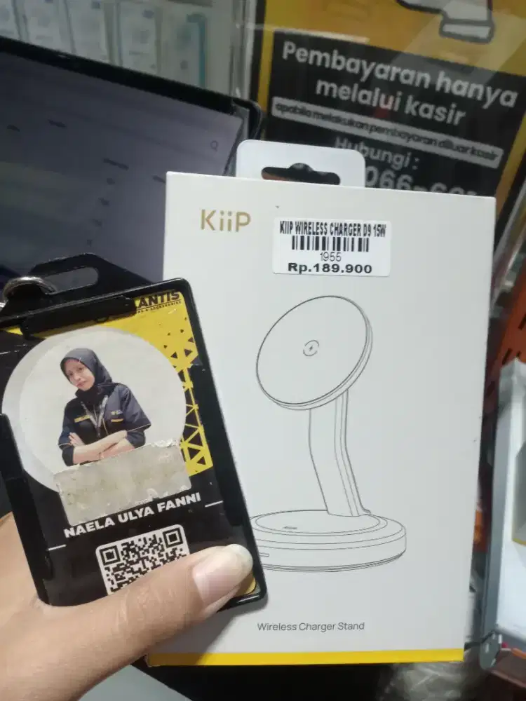 KIIP WIRELESS CHARGER D9 15W| ATLANTIS DAHSYAT