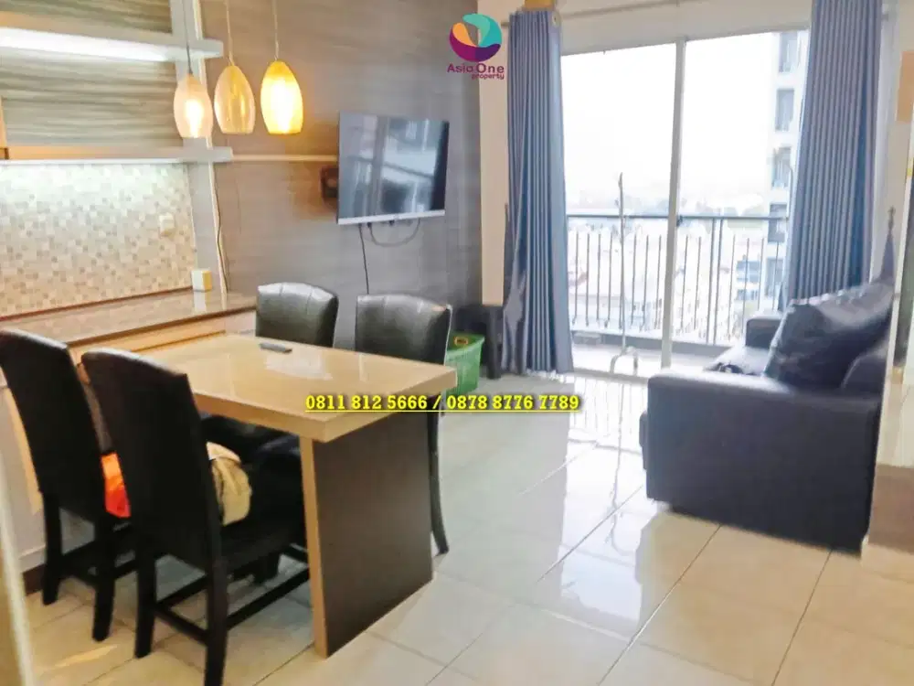 Murah! Apartemen City Home MOI 2BR Furnished Minimalis Lantai Rendah Kelapa Gading Jakarta