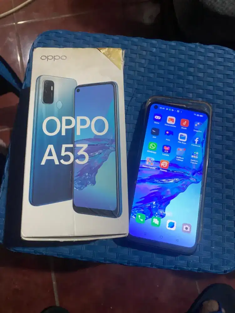 Oppo a55 4/64gb full set mulus