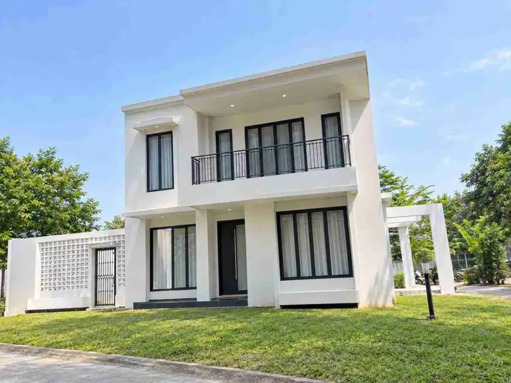 Dijual rumah baru gress. posisi di hook. dalam Cluster di Sentul City.