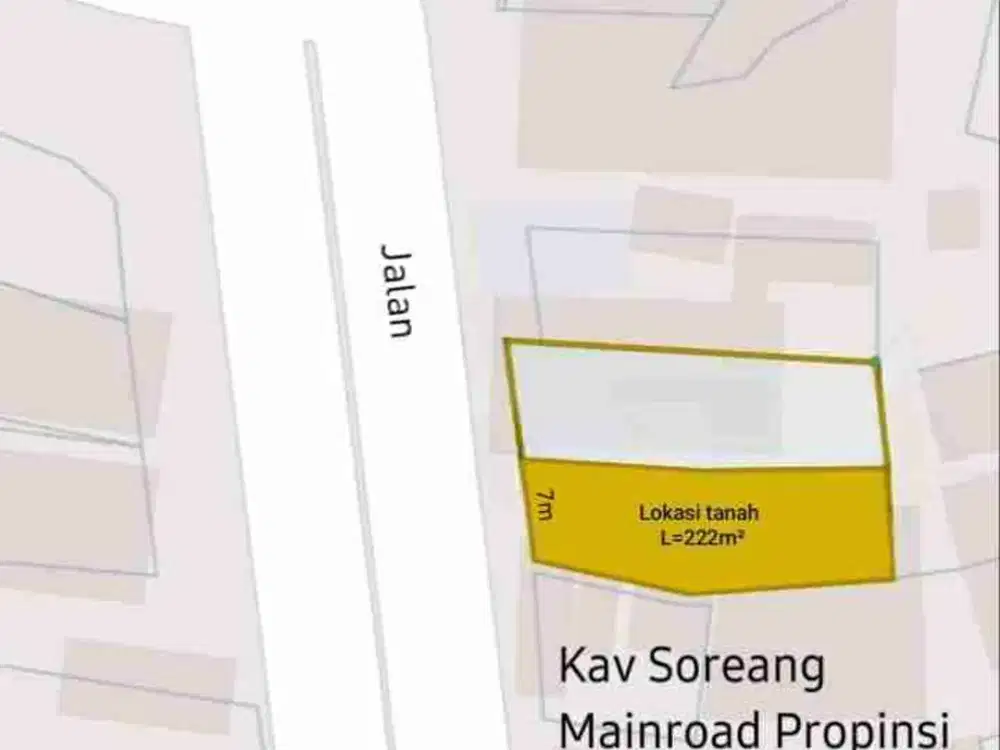 Kav Soreang Mainroad utama