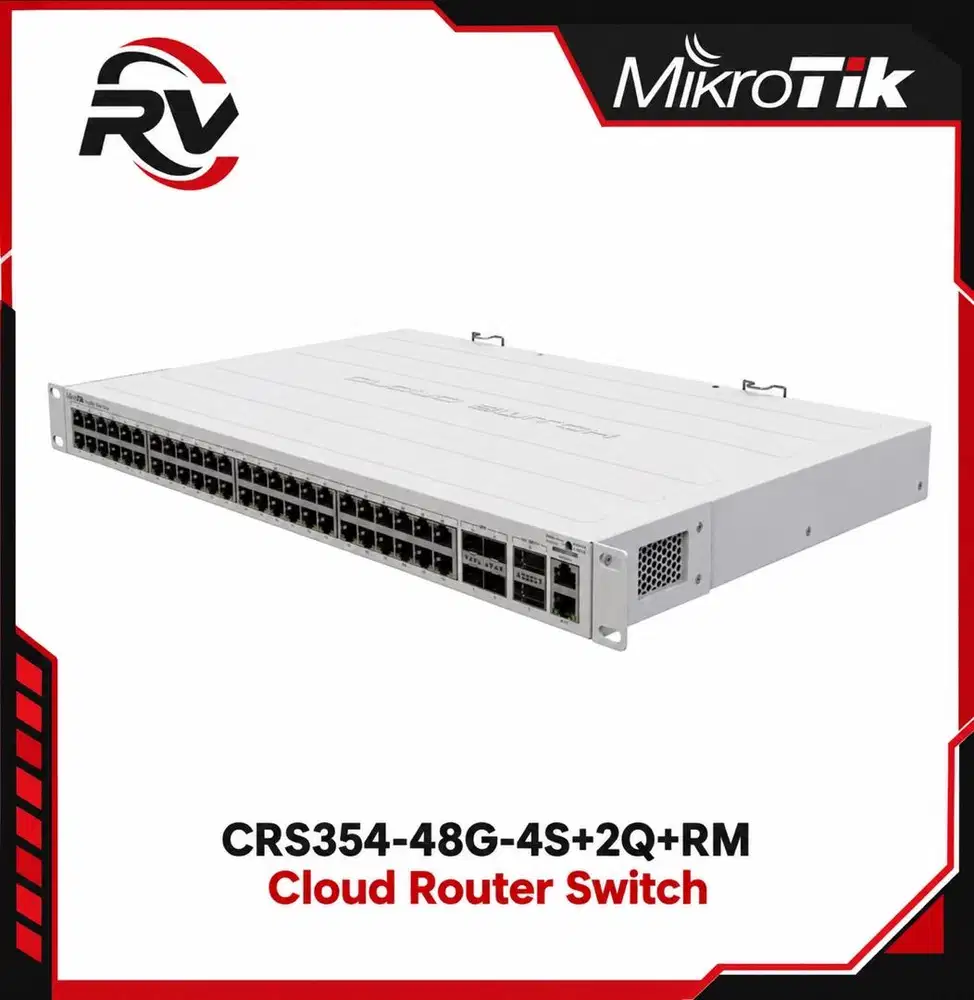 MikroTik CRS354-48G-4S+2Q+RM