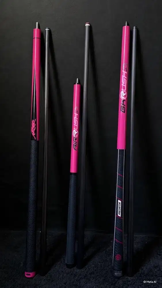 STIK BILLIARD PREDATOR FULL SET LIKE NEW (STIK PLAY, BREAK, JUMPSHOT)