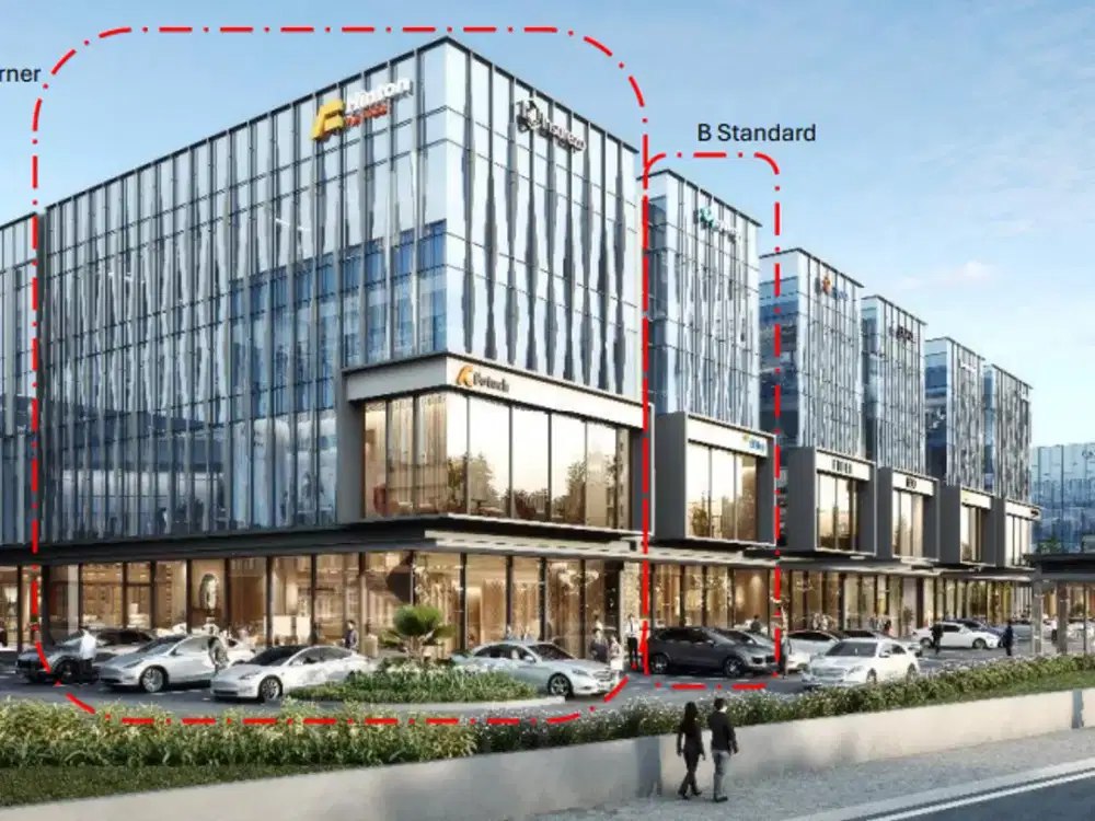 Dijual Navapark Business Suites Type B Corner BSD City Sampora Cisauk Tangerang Banten