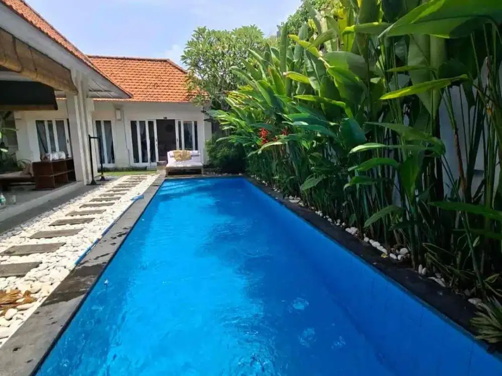 3 bedrooms full furnished Umalas Kerobokan bali