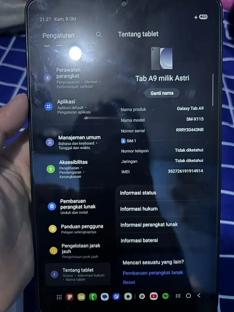 jual tab, kali aja ada yg minat