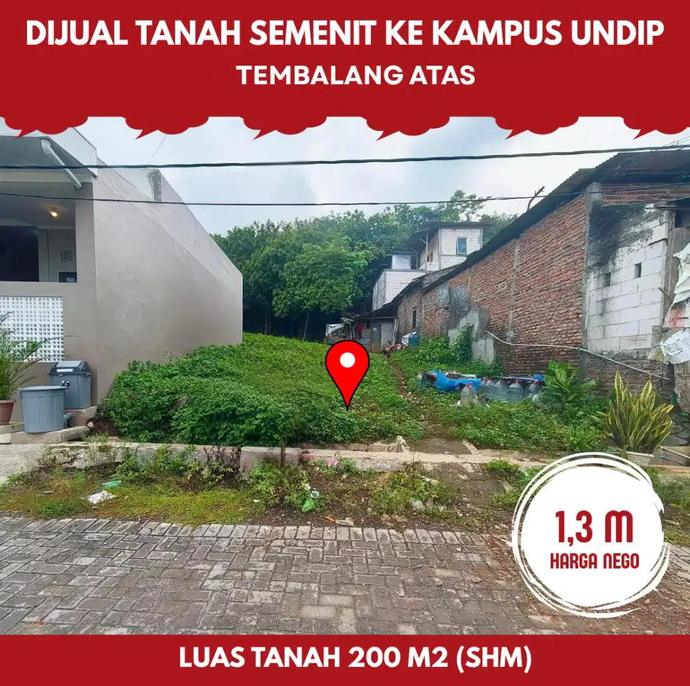 Tanah Strategis Semenit Ke UNDIP