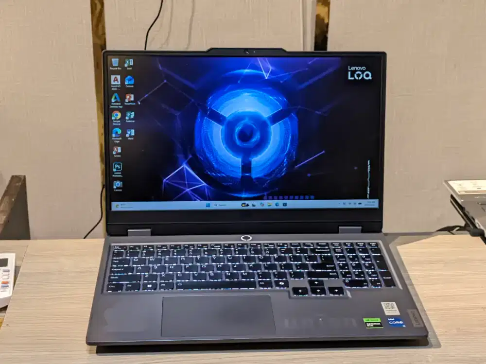 Lenovo LOQ 15IAX9 i5 12450HX Ram 20 GB SSD 512 GB RTX 2050
