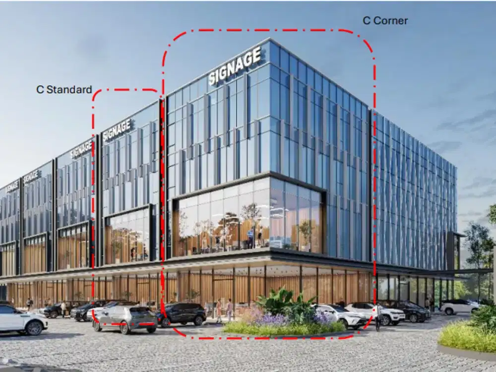 Dijual Navapark Business Suites Type C Standard BSD City Sampora Cisauk Tangerang Banten