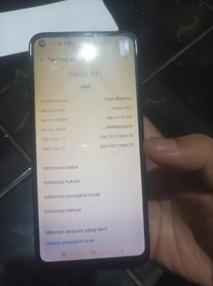 Samsung a11 ram 3/32