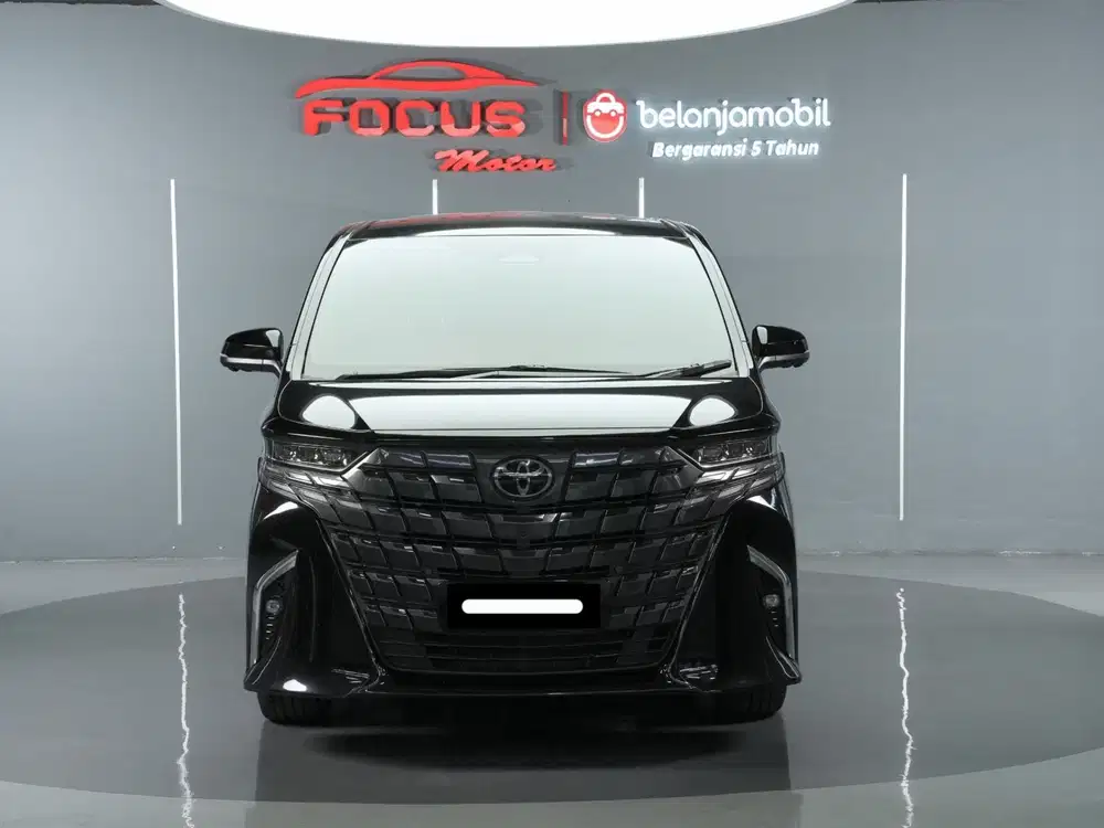 Km 25rb toyota alphard hev hybrid cvt tss 2024 hitam pajak panjang