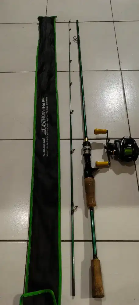 Set joran shikari monstero+ reel bc seahawk airblade lx