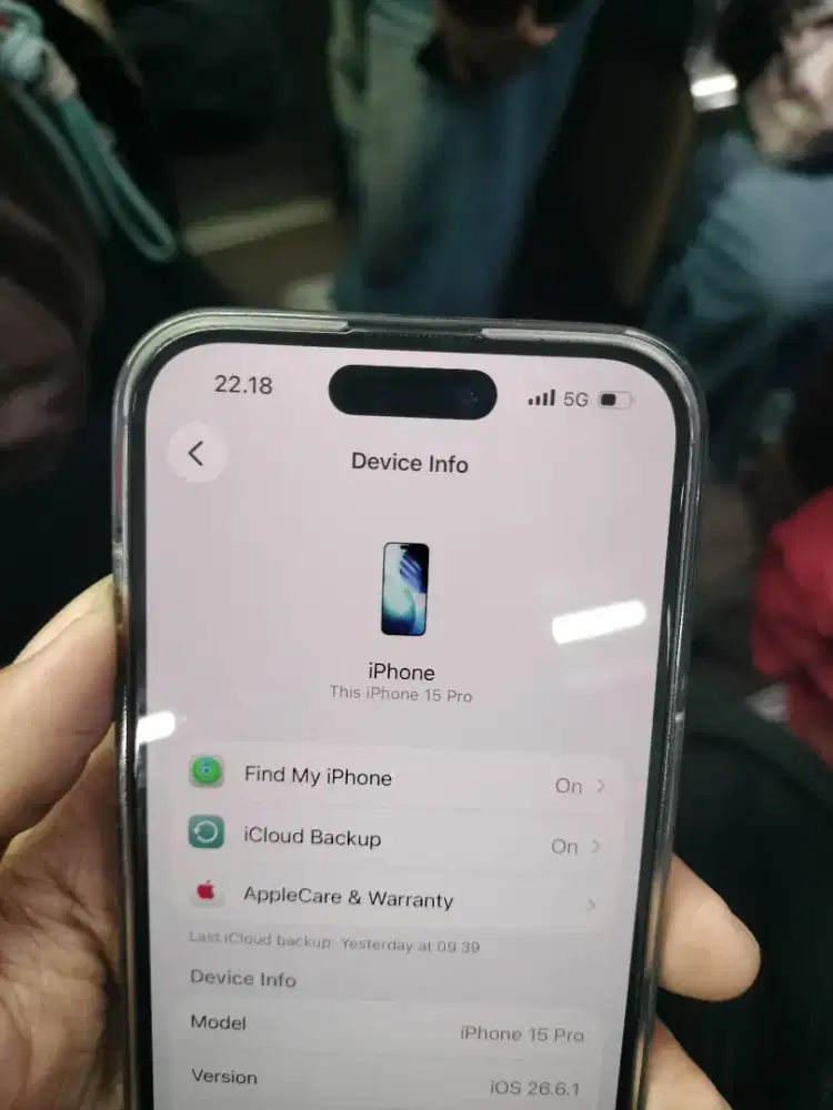 Iphone 15 Pro 128GB Natural Titanium